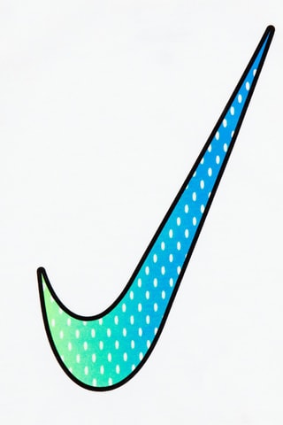 Tshirt et short - Blanc, noir, bleu et vert