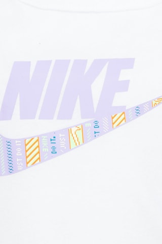 T-shirt et legging de sport Happy Camper - Nike  - Blanc et violet