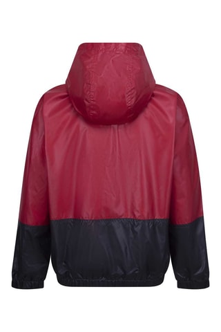 Coupe-vent à capuche - Jordan - Noir et rouge
