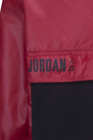 Coupe-vent à capuche - Jordan - Noir et rouge