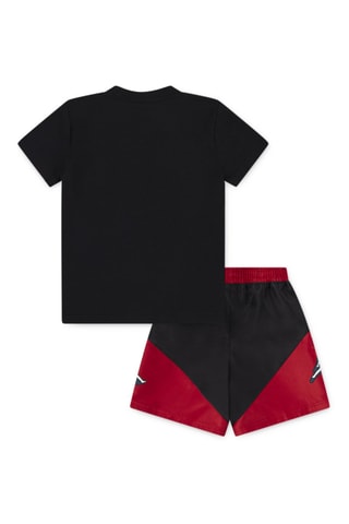 T-shirt et short Jumpman - Jordan - Noir et rouge