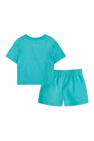 Tshirt et short - Blanc et bleu