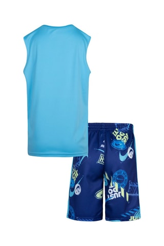 Débardeur et short - Bleu