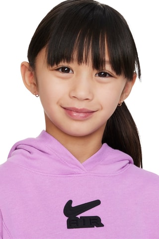 Sweat à capuche et legging - Blanc, noir et violet