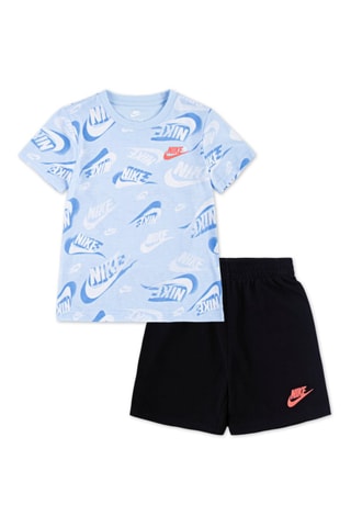 Tshirt et short The Move - Blanc, noir et bleu