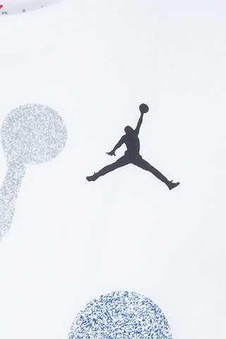 Tshirt Stacked - Blanc et bleu