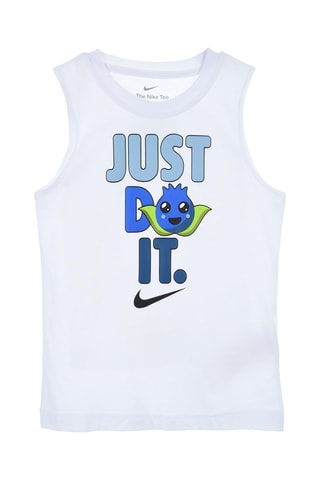 Débardeur - Blanc et bleu