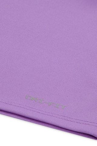 Tshirt et short Essentials Tempo - Blanc et violet