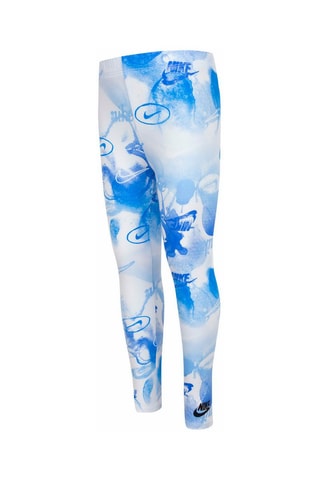 Sweat et legging - Blanc, bleu et gris