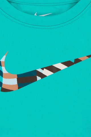 Ensemble 2 pièces - Blanc, bleu et marron