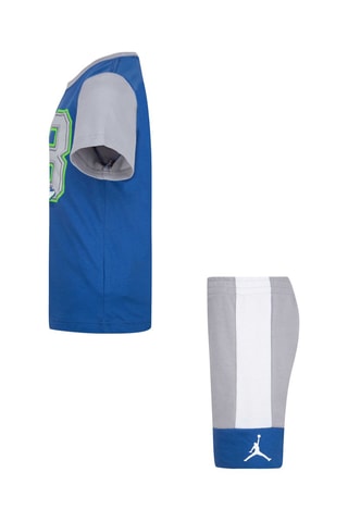 Tshirt et short - Bleu et gris