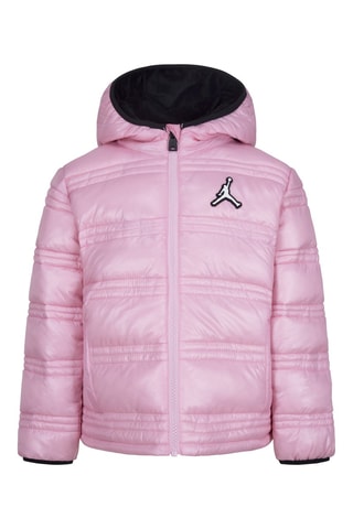 Doudoune à capuche - Rose