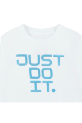 Tshirt et short - Blanc et marron