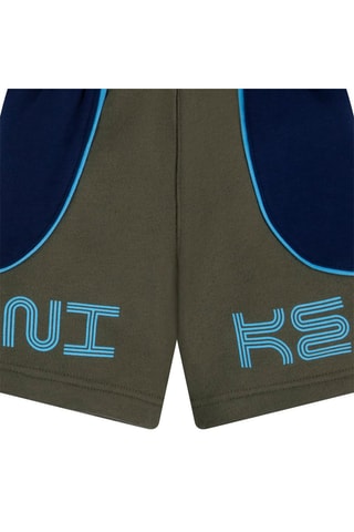 Tshirt et short - Blanc et marron