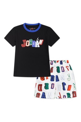 Tshirt et short Court Of Legends - Blanc et noir