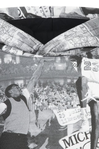 Sweat et pantalon molletonnés Michael Jordan - Blanc, noir et gris