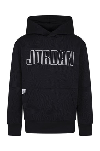 Sweat à capuche Sneaker School - Jordan - Blanc et noir