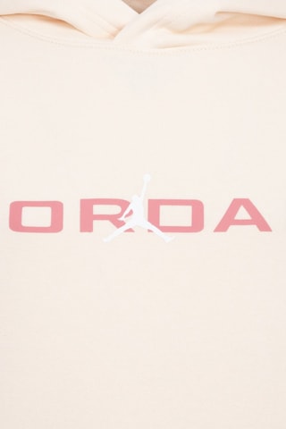 Sweat à capuche Baseline - Jordan - Beige et rose