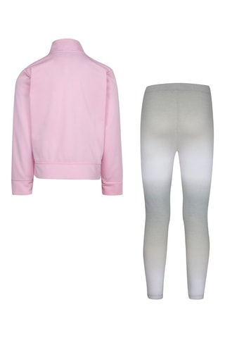 Sweat et legging dip and dye - Blanc, rose et gris