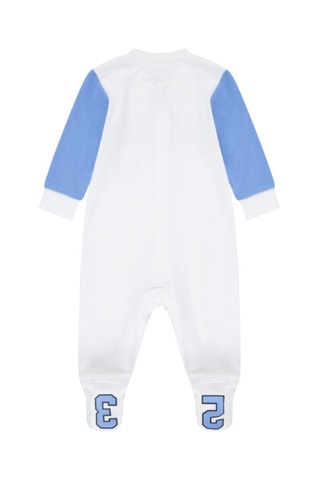 Grenouillère Diamond - Jordan - Blanc et bleu