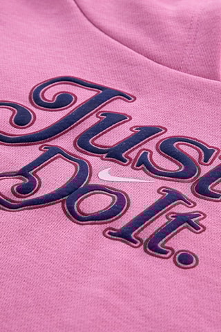 Sweat à capuche et legging - Blanc, bleu et rose