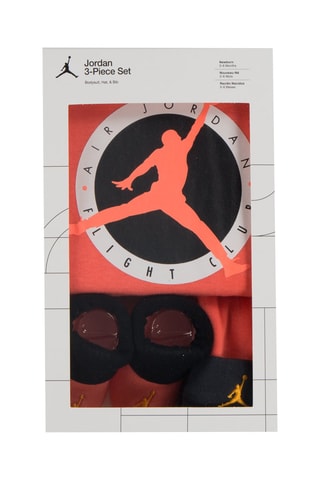 Ensemble 3 pièces - Blanc, noir et rose