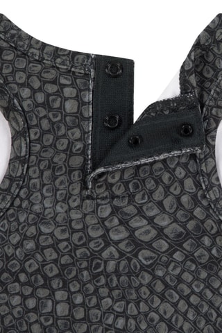 Débardeur et short de cyclisme Swoosh - Noir et gris