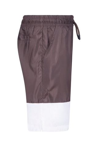 Short - Blanc, noir et marron