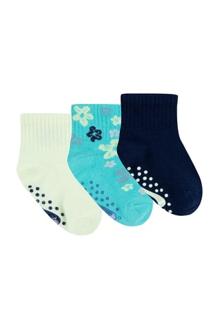 3 paires de chaussettes - Vert