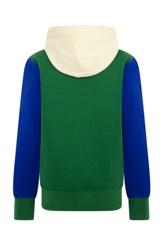 Sweat à capuche Brooklyn - Jordan - Blanc, bleu et vert