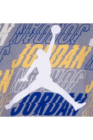 Tshirt - Blanc, bleu, jaune et gris