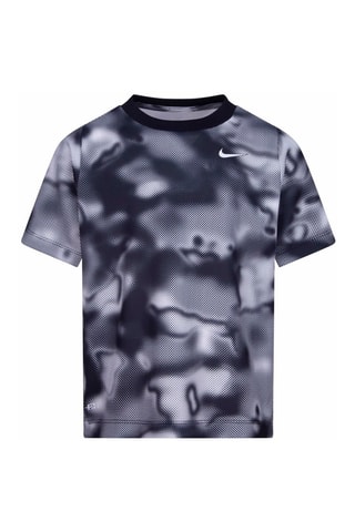 Tshirt - Blanc, noir, bleu et gris