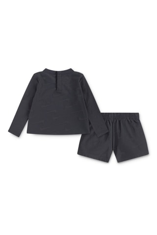 Tshirt et short Swoosh Motion - Gris