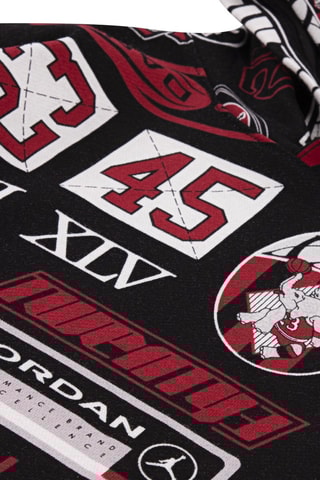 Sweat à capuche Essentials - Jordan - Blanc, noir et rouge