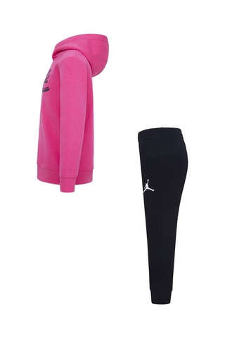 Sweat à capuche et pantalon Jordan Flight - Jordan - Noir et rose