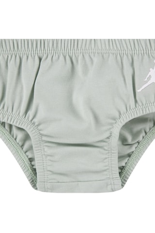 Robe  Tshirt et culotte Essentials - Blanc, vert et rose