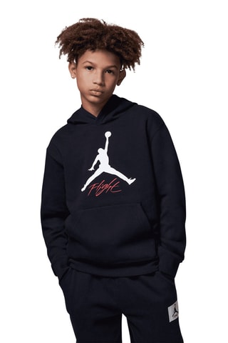 Sweat à capuche - Noir, violet et blanc