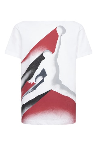 Tshirt Fade - Noir, rouge et blanc