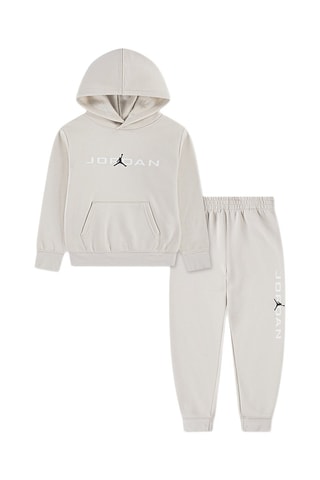 Sweat à capuche et pantalon - Beige