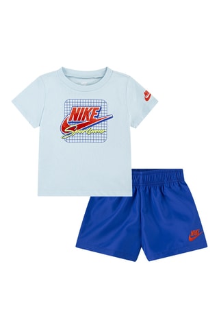 T-shirt et short - Bleu