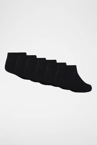 6 paires de socquettes - Noir
