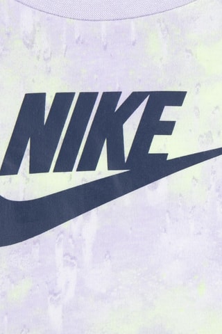 Crop top et cycliste - Bleu