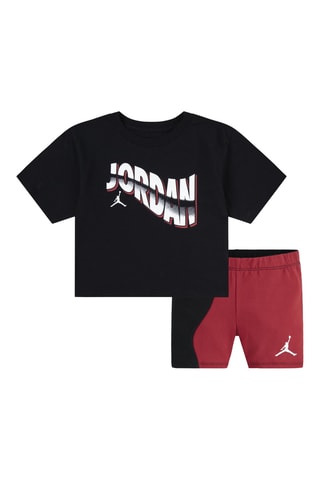 T-shirt et short - Rouge