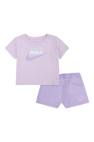 T-shirt et short - Violet