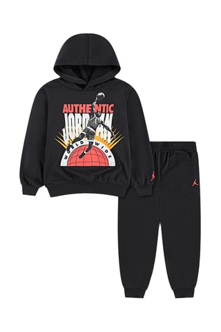 Sweat à capuche et jogging - Noir