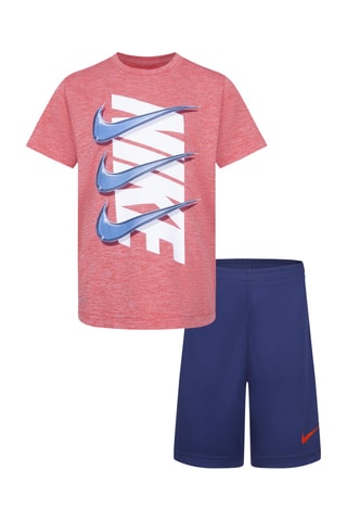 T-shirt et short - Bleu