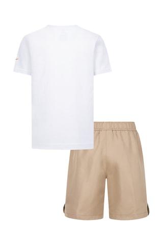 T-shirt et short - Beige