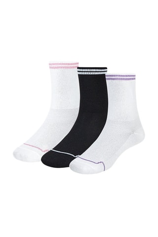 3 paires de chaussettes - Blanc