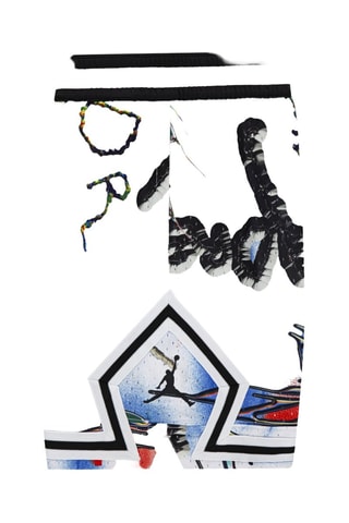 Short dip and dye - Bleu