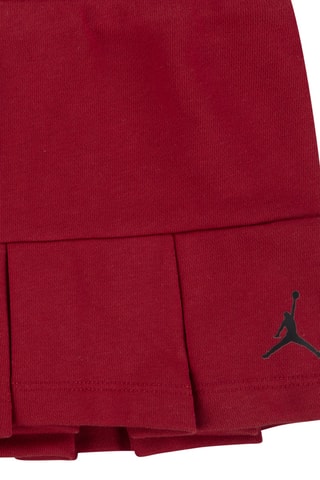 T-shirt et jupe-short - Rouge